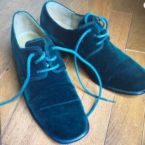 Men's Green Suede Shoes